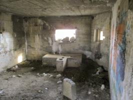 Ligne Maginot - A58 - JENLAIN OUEST - (Blockhaus lourd type STG / STG-FCR - Double) - Intérieur du blockhaus.