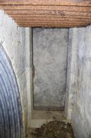 Ligne Maginot - GEISSMATTEN 3 - (Abri) - Le couloir vers l'entrée nord avec la porte murée