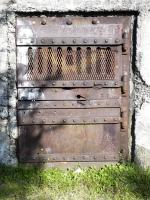 Ligne Maginot - B420 - ODOMEZ - (Blockhaus pour canon) - Porte d'entrée du blockhaus
