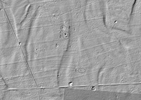 Ligne Maginot - DANIEL (VII/159° RAP) - (Position d'artillerie préparée) - Vue Lidar de la position