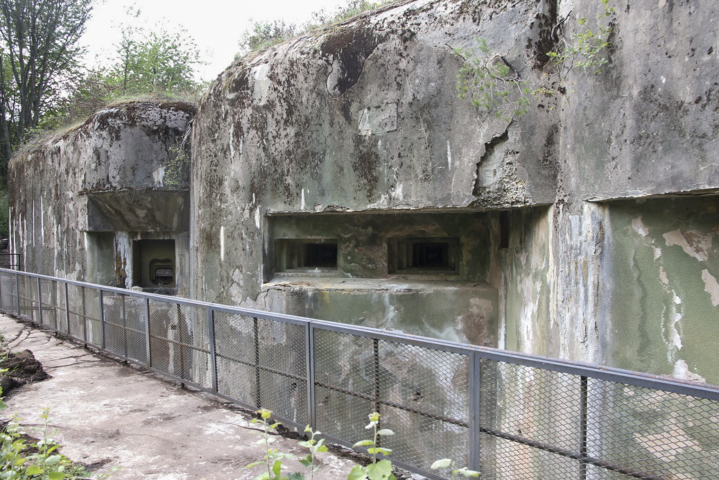 Ligne Maginot - SIMSERHOF - (Ouvrage d'artillerie) - Bloc 4
Le bloc après dégagement et nettoyage en 2014
