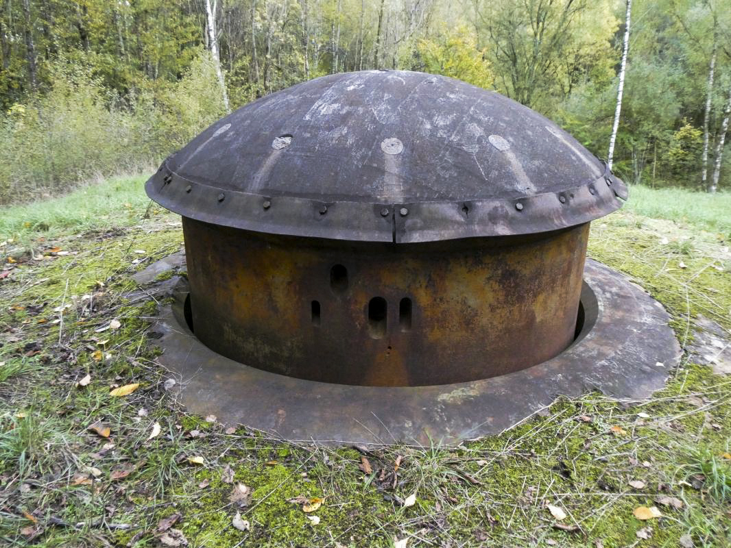 Ligne Maginot - SIMSERHOF - (Ouvrage d'artillerie) - Bloc 4
Tourelle mitrailleuses