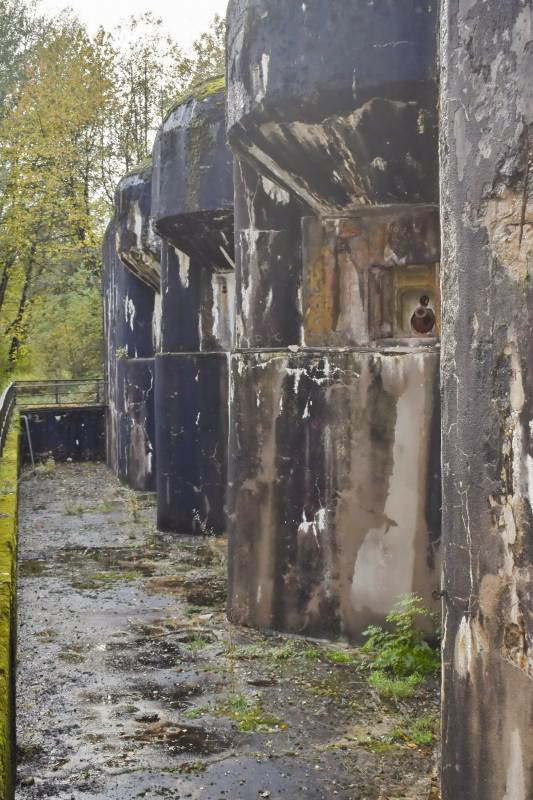 Ligne Maginot - SIMSERHOF - (Ouvrage d'artillerie) - Bloc 6
Fossé diamant