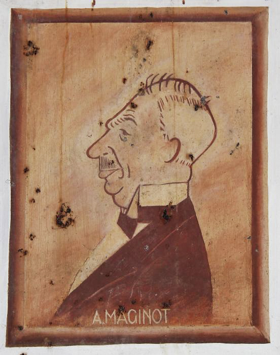 Ligne Maginot - Ouvrage d'artillerie du SIMSERHOF - PC
Portrait d'André Maginot