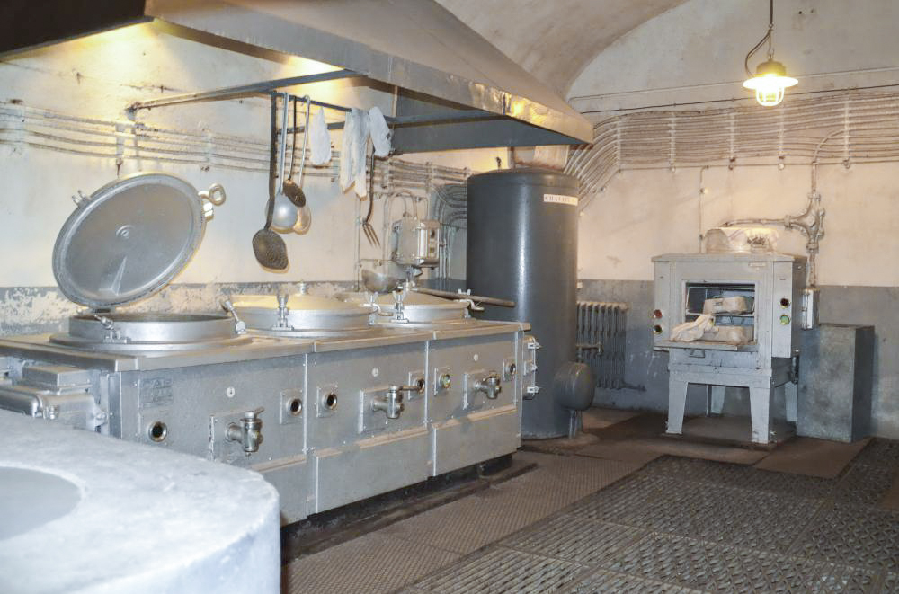 Ligne Maginot - SIMSERHOF - (Ouvrage d'artillerie) - Cuisine de la troupe