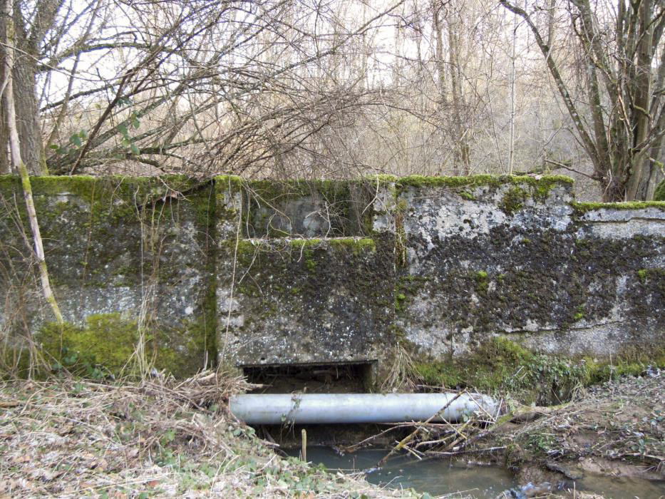 Ligne Maginot - LOHTHAL 1 - (Inondation défensive) - Barrage