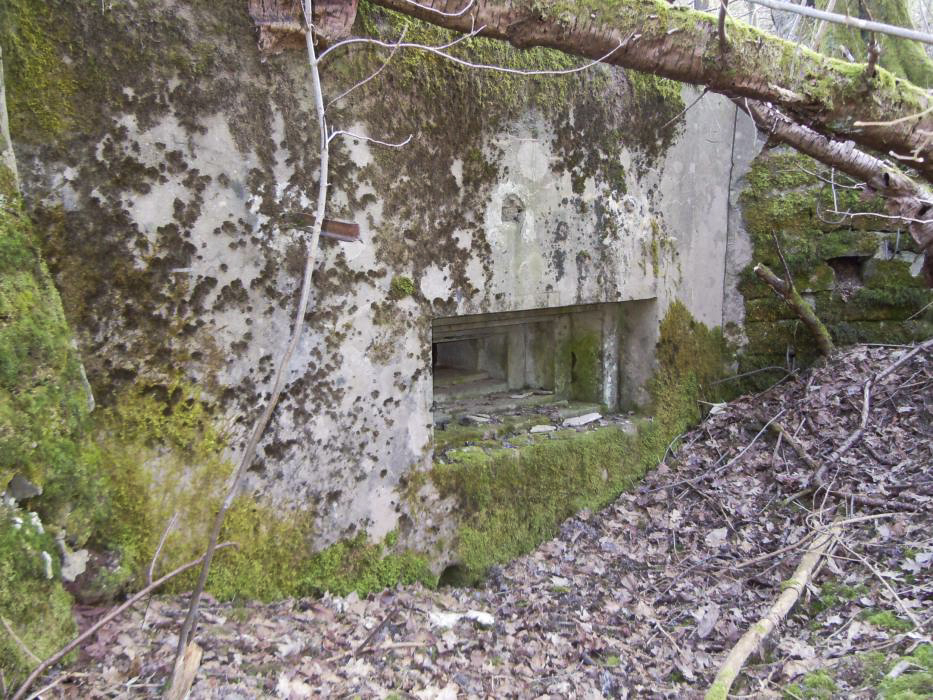 Ligne Maginot - LOHTHAL 2 - (Blockhaus pour canon) - Premier créneau
