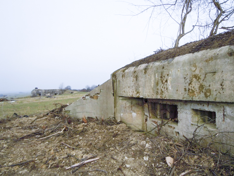 Ligne Maginot - Lose1 - Vue sur la casemate du Seelberg