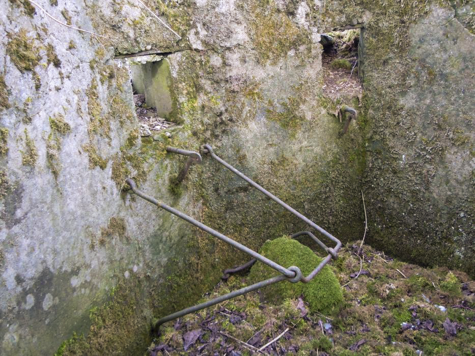 Ligne Maginot - MISSLINGEN 4 - (Cuve pour arme d'infanterie) - Vue intérieur