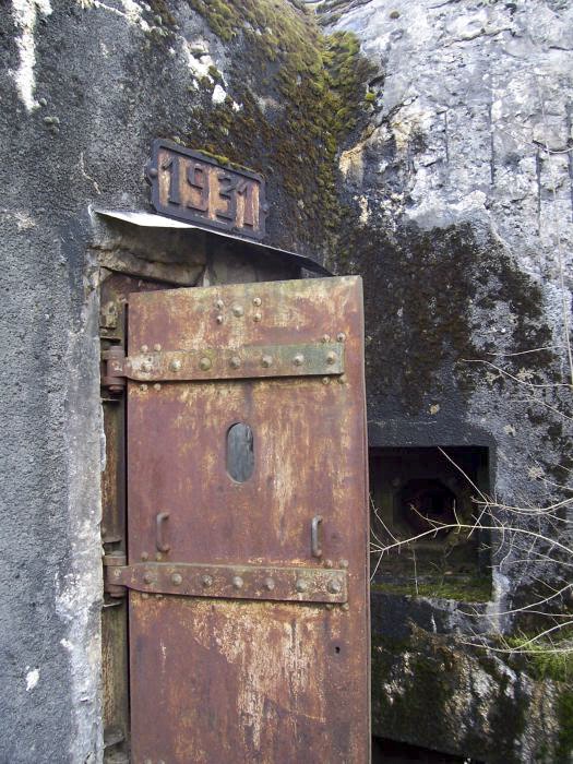 Ligne Maginot - PETIT REDERCHING OUEST - (Casemate d'infanterie) - Entrée