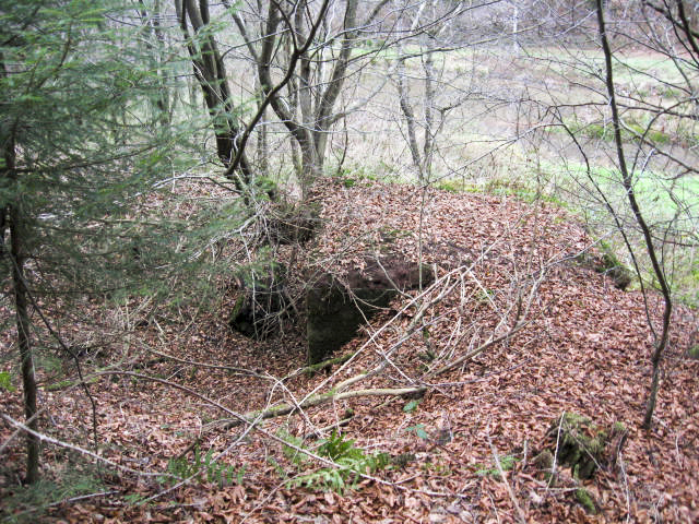 Ligne Maginot - RUISSEAU DU GROSSTHAL 1 - (Blockhaus pour arme infanterie) - Façade arrière