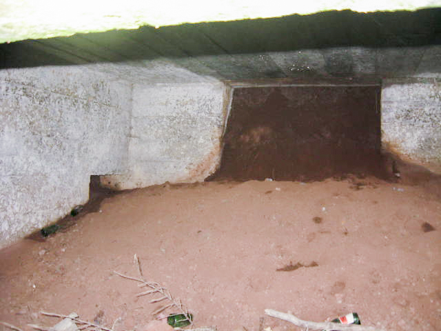 Ligne Maginot - SCHWANGERBACH 6 - (Blockhaus pour canon) - Les deux entrées