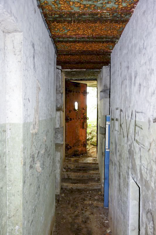 Ligne Maginot - SEELBERG EST - (Casemate d'infanterie) - Couloir d'entrée de la casemate