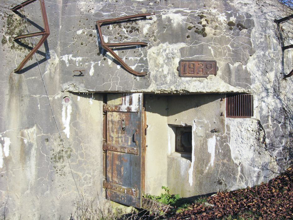 Ligne Maginot - SEELBERG OUEST - (Casemate d'infanterie) - L'entrée