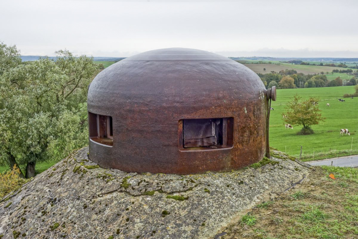 Ligne Maginot - SEELBERG OUEST - (Casemate d'infanterie) - Cloche GFM de la casemate - Michel Teiten