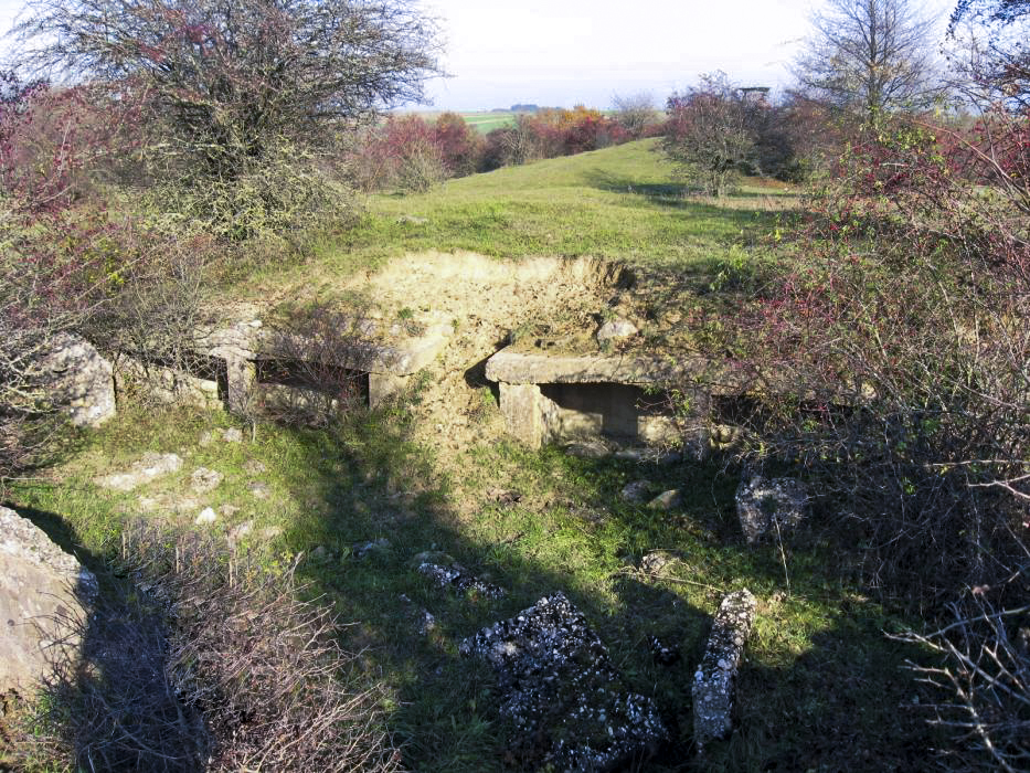 Ligne Maginot - SINNERSBERG EST - (Casemate d'infanterie) - Les niches à mines - Christian LENHARD