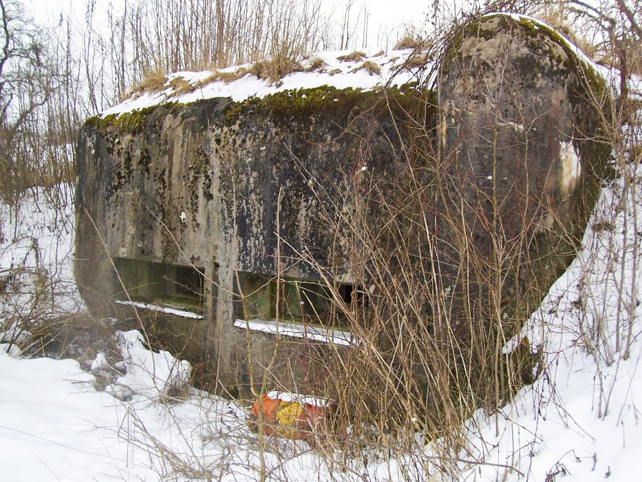 Ligne Maginot - TRUBACH EST - (Blockhaus pour arme infanterie) - Façade avant