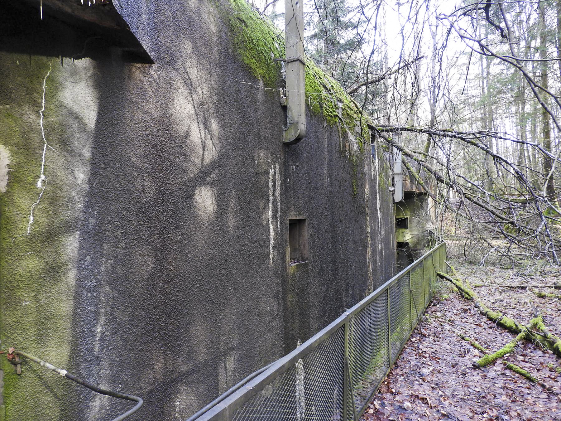 Ligne Maginot - CAMP DE BITCHE - (Abri) - La façade de l'abri