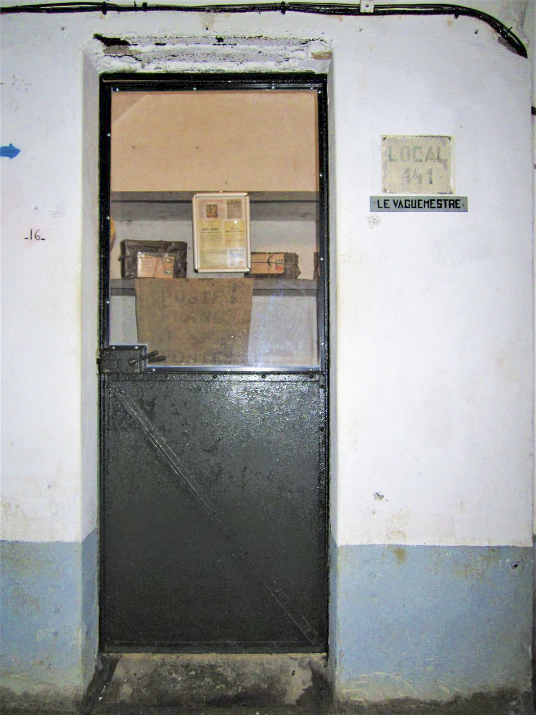 Ligne Maginot - FOUR A CHAUX - FAC - (Ouvrage d'artillerie) - Bureau du vaguemestre