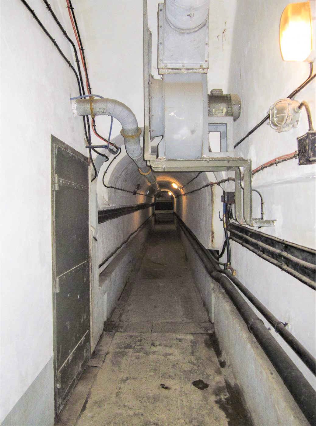 Ligne Maginot - FOUR A CHAUX - FAC - (Ouvrage d'artillerie) - Galerie au niveau du PC