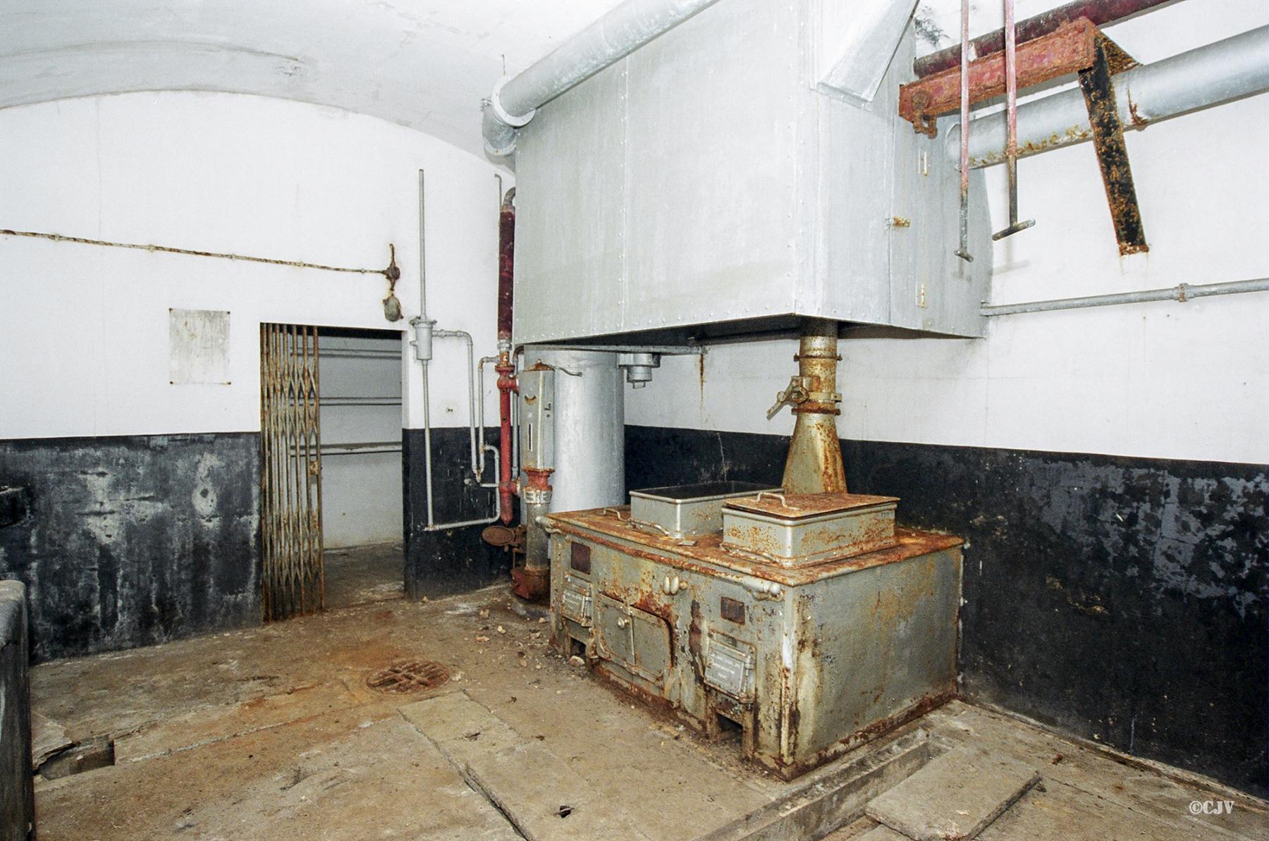Ligne Maginot - Abri du FREUDENBERG - Cuisine