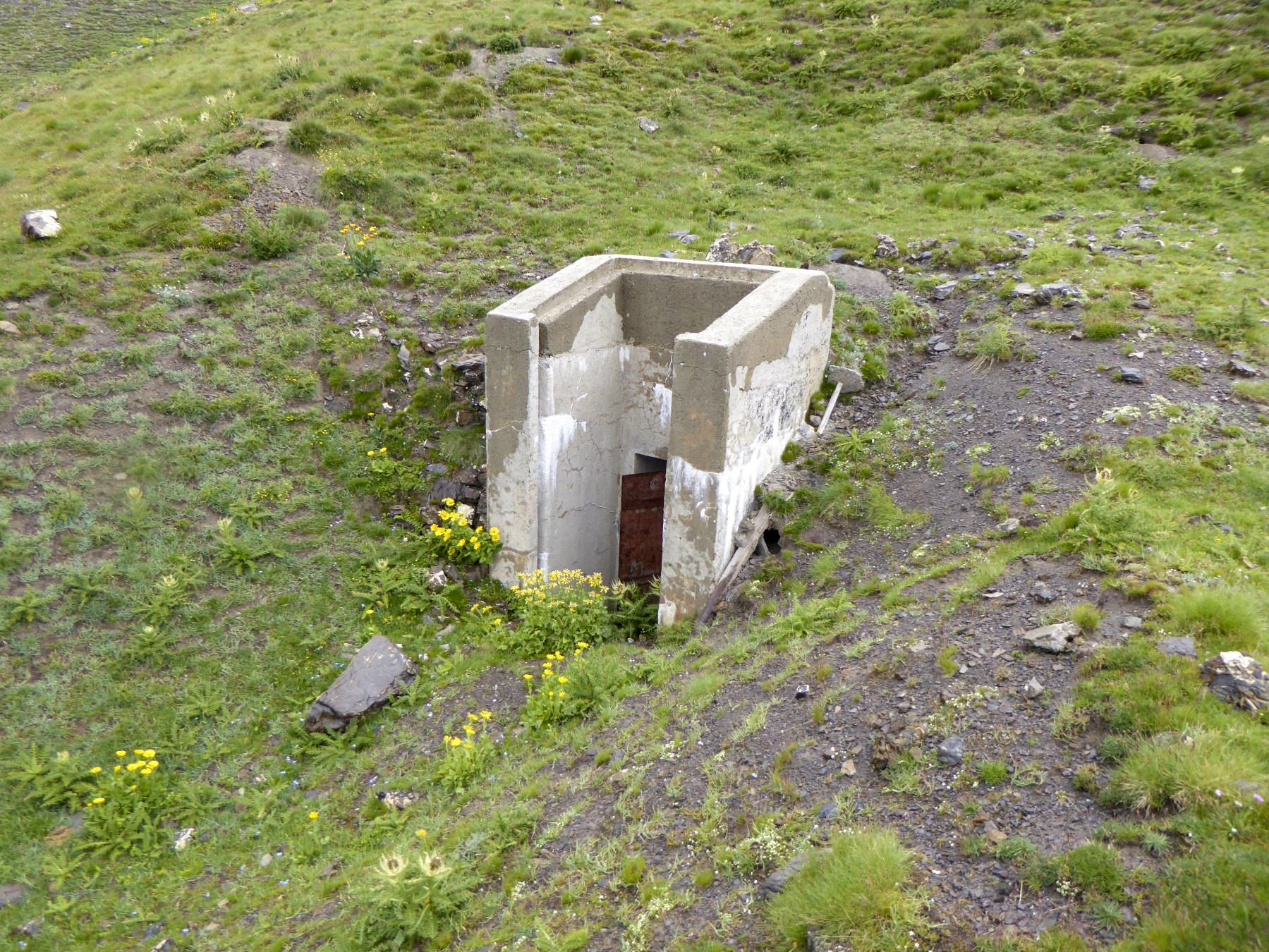 Ligne Maginot - COL DE RESTEFOND (STATION DE CAPTAGE ET POMPAGE D'EAU) - (Divers) - 