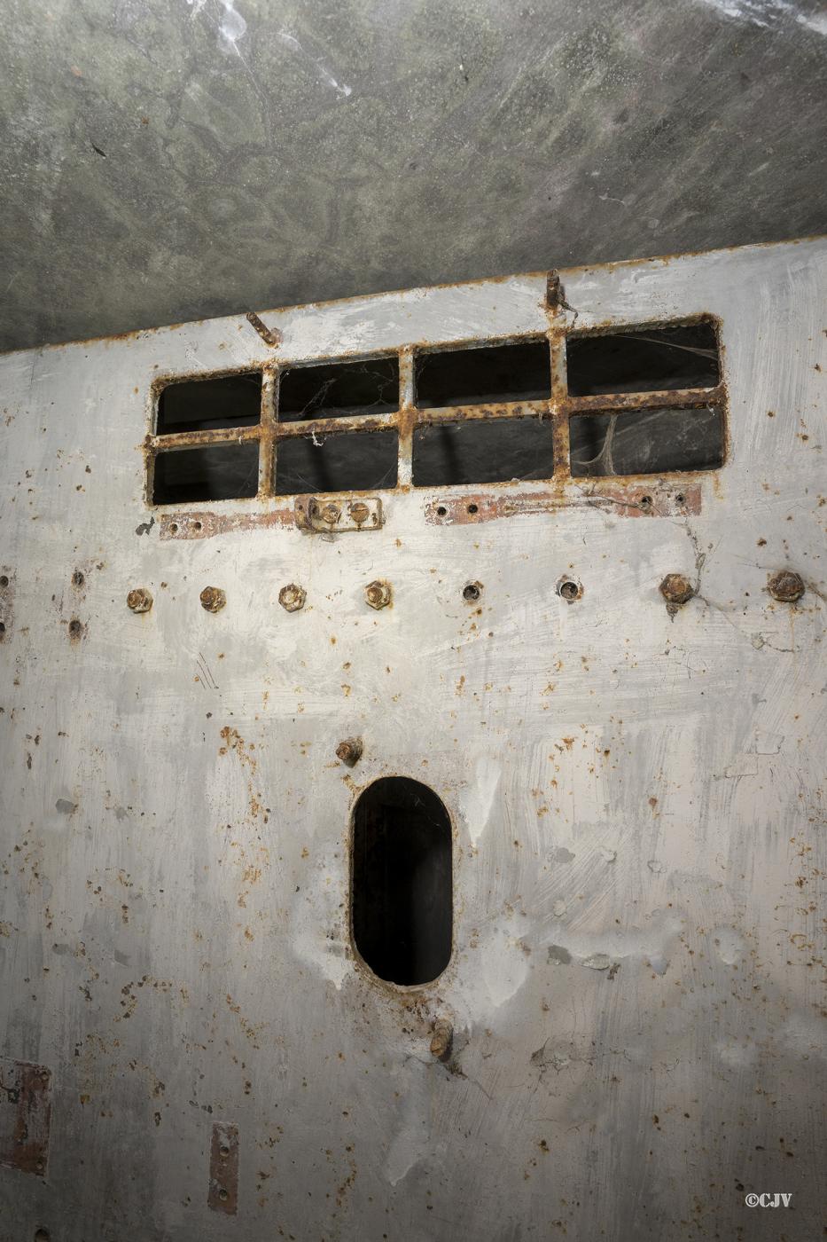 Ligne Maginot - 101 - TIEFENBACH NORD - (Casemate d'infanterie - double) - La porte d'entrée