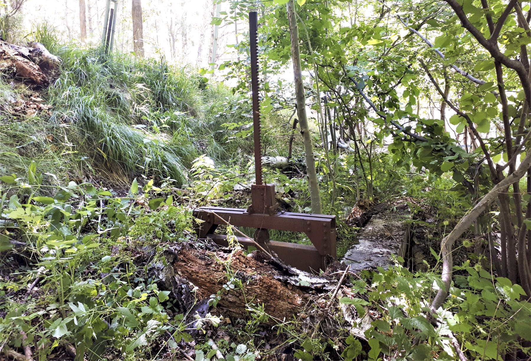 Ligne Maginot - SAINT GOBAIN - (Ouvrage d'infanterie) - Vanne d'isolement du canal d'alimentation