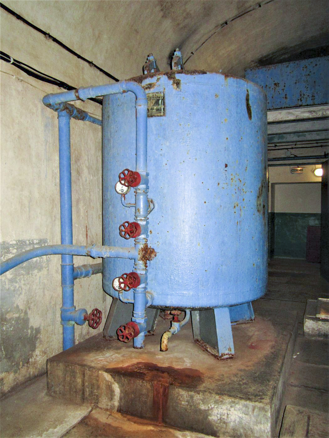 Ligne Maginot - SAINT GOBAIN - (Ouvrage d'infanterie) - Appareil de filtration