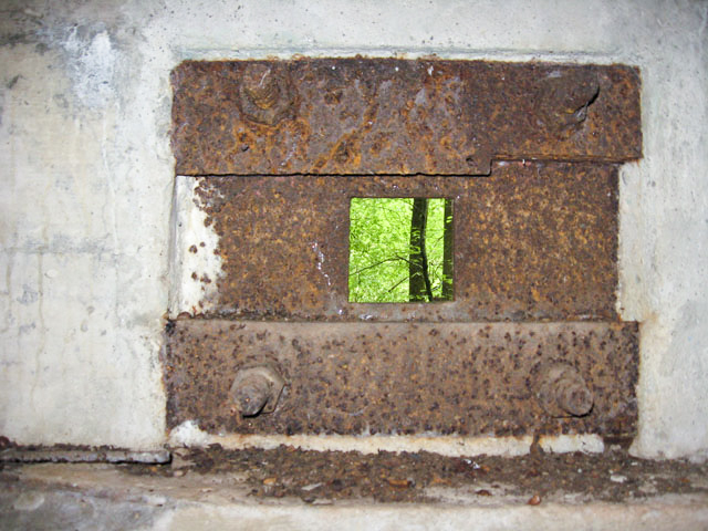 Ligne Maginot - HASPELSCHIEDT 4 (AVANT POSTE) - (Blockhaus pour arme infanterie) - Trémie FM