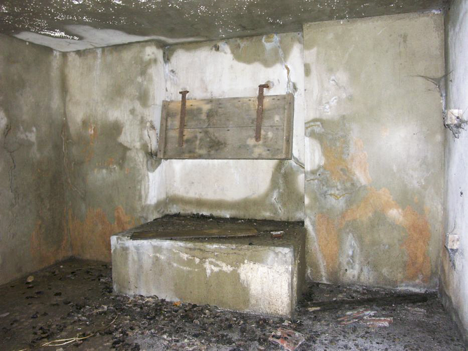 Ligne Maginot - LEGERET - M1BIS - (Blockhaus pour arme infanterie) - Vue intérieure du blockhaus