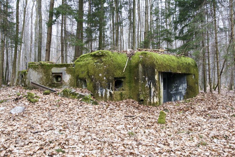 Ligne Maginot - NEUBACH 2 (AVANT POSTE) - (Blockhaus pour arme infanterie) - Le blockhaus pour mitrailleuses