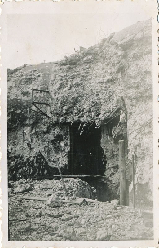 Ligne Maginot - HAUT POIRIER - (Ouvrage d'infanterie) - L'entrée du bloc 3
