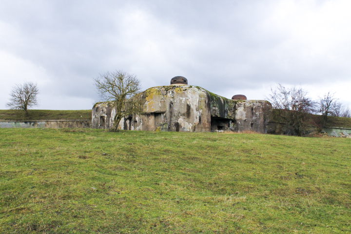 Ligne Maginot - HAUT POIRIER - (Ouvrage d'infanterie) - Bloc 3  
Vue générale
