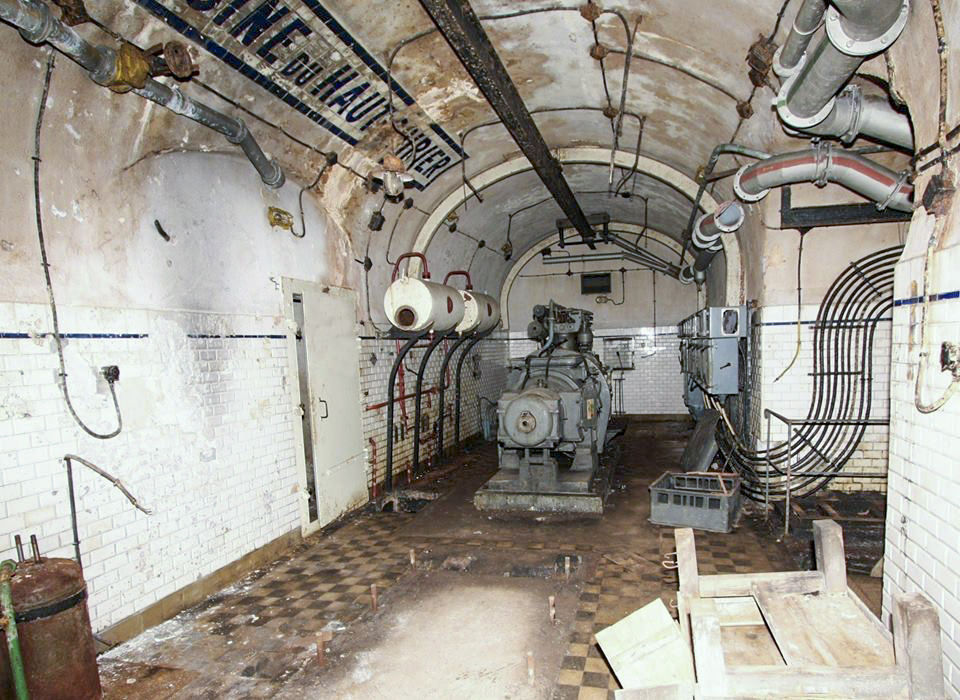 Ligne Maginot - HAUT POIRIER - (Ouvrage d'infanterie) - L'usine électrique