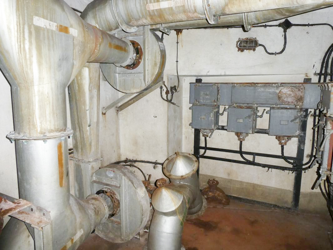 Ligne Maginot - HAUT POIRIER - (Ouvrage d'infanterie) - Ventilation