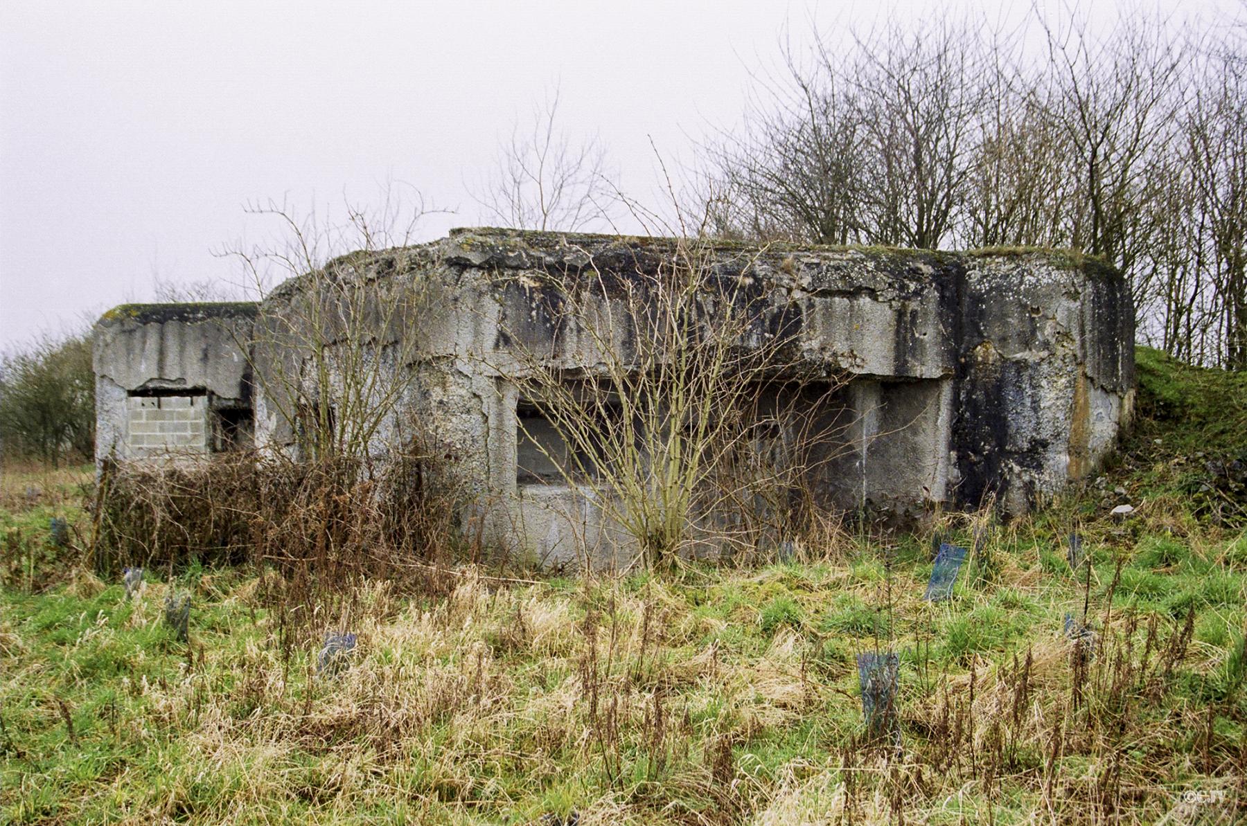 Ligne Maginot - A15 - MAULDE SUD OUEST 3 - AMETHYSTE - (Blockhaus lourd type STG / STG-FCR - Double) - 