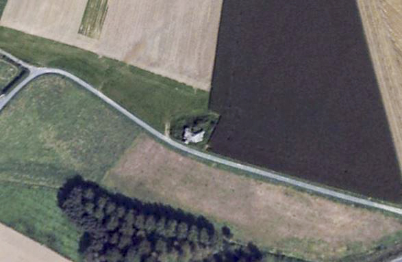 Ligne Maginot - A69 - PAVOT - (Blockhaus lourd type STG / STG-FCR - Double) - Vue aérienne