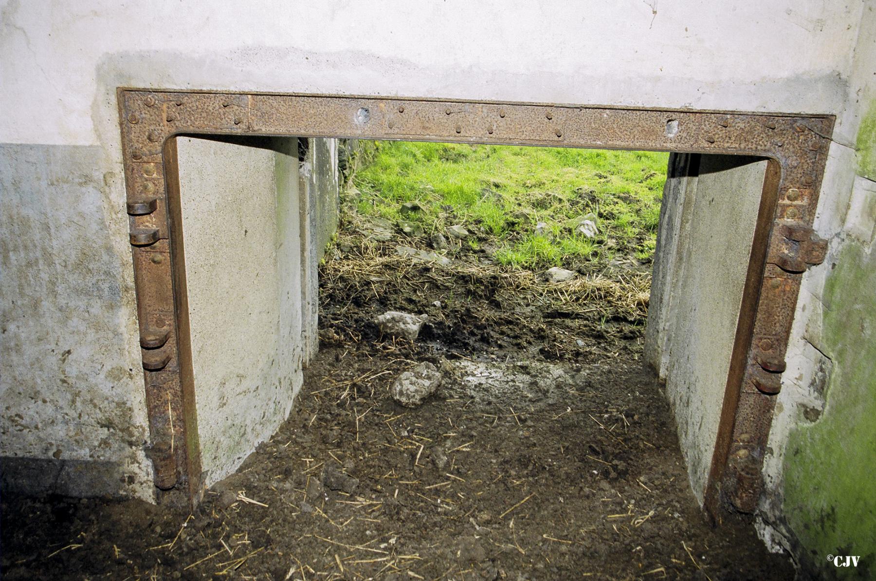 Ligne Maginot - A30 - BRUILLE NORD - (Casemate d'infanterie) - L'entrée pour la pièce
