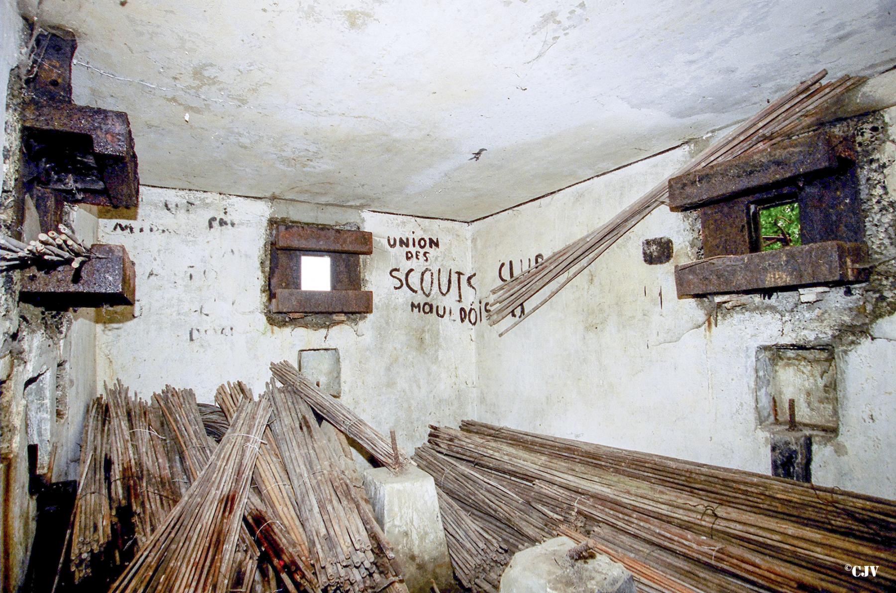 Ligne Maginot - B386 - L'ALOUETTE - (Abri actif) - Le bloc actif