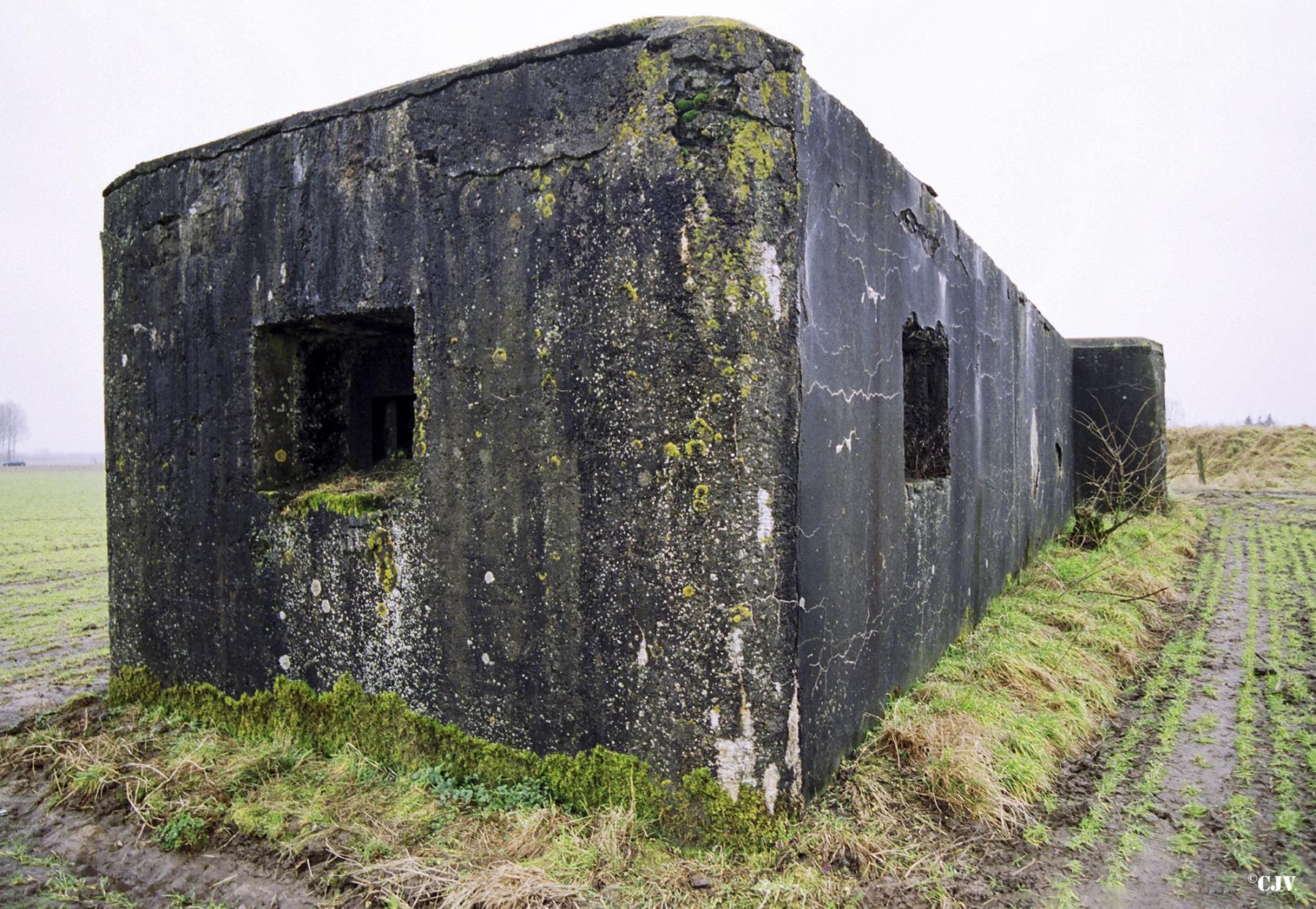 Ligne Maginot - B378 - BOIS MONTOIR (PDS) - (Abri actif) - Le bloc actif frontal