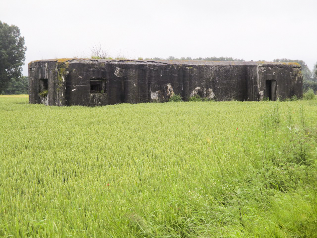 Ligne Maginot - B378 - BOIS MONTOIR (PDS) - (Abri actif) - Vue coté gauche