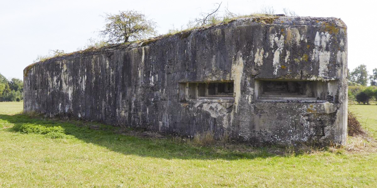 Ligne Maginot - A50 - NICE - (Blockhaus lourd type STG / STG-FCR - Double) - Le poste d'observation frontal typique des STG-FCR GA n°1