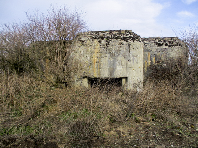 Ligne Maginot - A58 - JENLAIN OUEST - (Blockhaus lourd type STG / STG-FCR - Double) - 