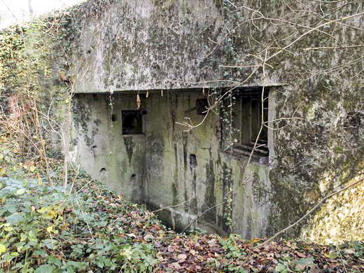 Ligne Maginot - Casemate de la DRÈVE SAINT ANTOINE - Chambre de tir Ouest - AALMA - www.lignemaginot.com