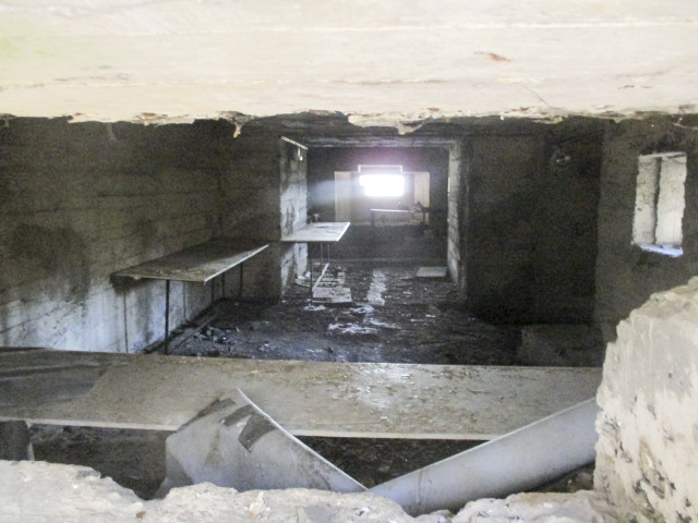 Ligne Maginot - GRES - (Casemate d'infanterie - Double) - Intérieur du blockhaus. - Smardz Félix