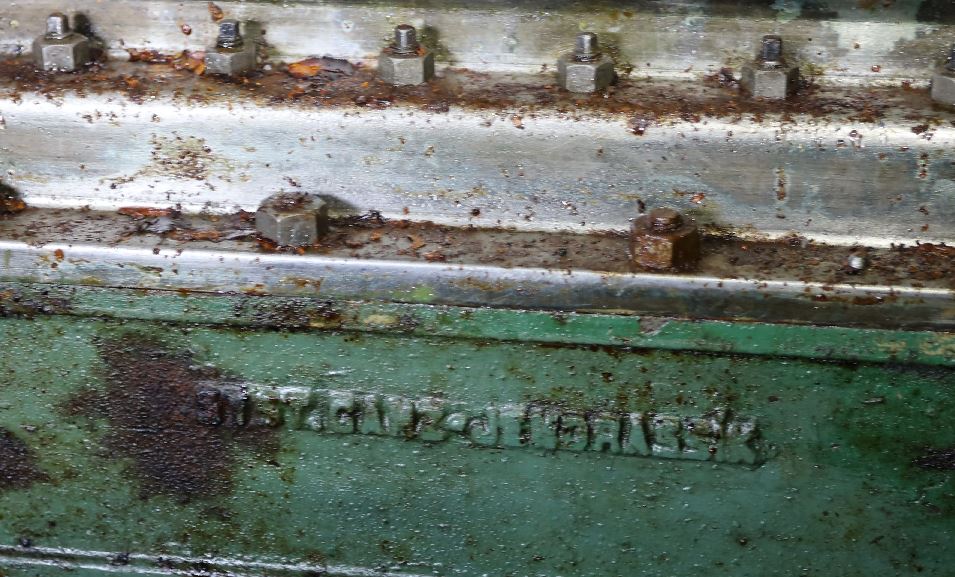 Ligne Maginot - SAINT ANTOINE - Marque de licence des moteurs ALSTHOM