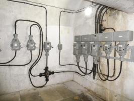 Ligne Maginot - SAINTE AGNES (SAG) - EO9 - (Ouvrage d'artillerie) - Salle de neutralisation
Tableau électrique