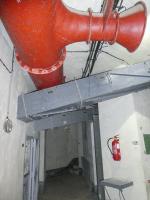 Ligne Maginot - SAINTE AGNES (SAG) - EO9 - (Ouvrage d'artillerie) - Bloc 2
Ventilation et gaine de récupération des douilles de 75
