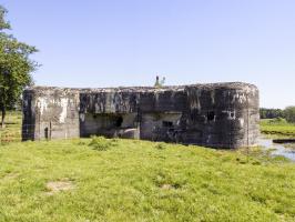 Ligne Maginot - CEZF-20  - LA BRIQUETTERIE - (Casemate d'infanterie - double) - Face gauche